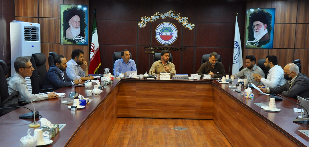 جلسه  برنامه بودجه شورای اسلامی شهر ملارد برگزار گردید