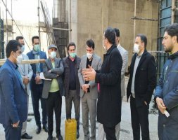 بازدید اعضای شورای اسلامی شهر ملارد از پروژه های عمرانی