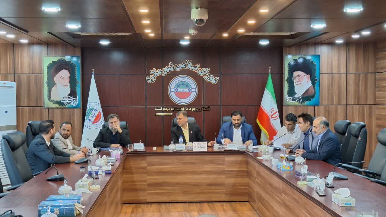 نشست مشترک کمیسیون های تخصصی شورای اسلامی شهر ملارد 