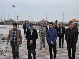 گزارش تصویری/بازدید اعضای شورا از پروژه های عمرانی 
