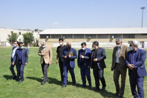 بازدید ریاست شورای اسلامی شهر از زمین چمن فوتبال ملارد