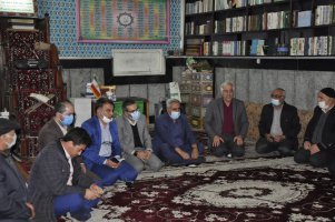 حضور اعضای شورای اسلامی شهر و شهردار ملارد در مساجد سطح شهر در ادامه طرح هر ماه یک مسجد
